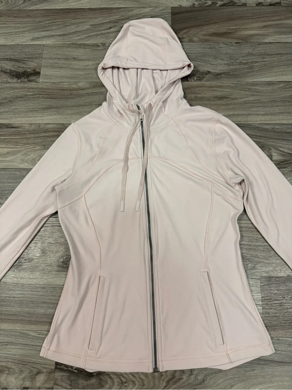 Lululemon Hooded Define Jacket in Smoky Blush Size 10